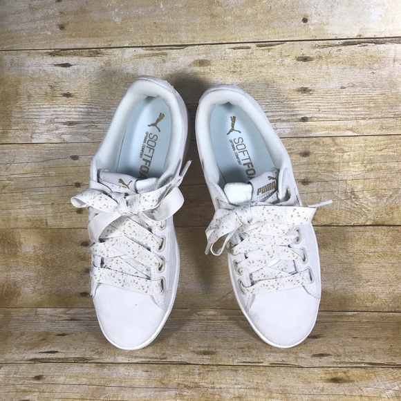 Puma suede Womens Sz 8 shoes - Picture 6 of 8